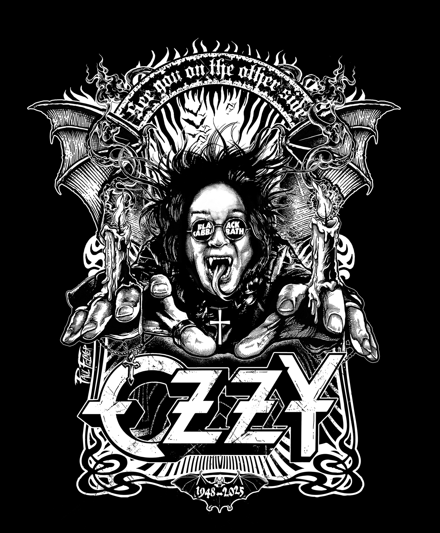 OZZY - Polerón Hoodie Gray Edition