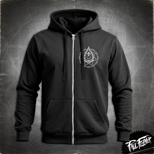 POLERÓN TOOL - Limited Edition Black Hoodie Cierre