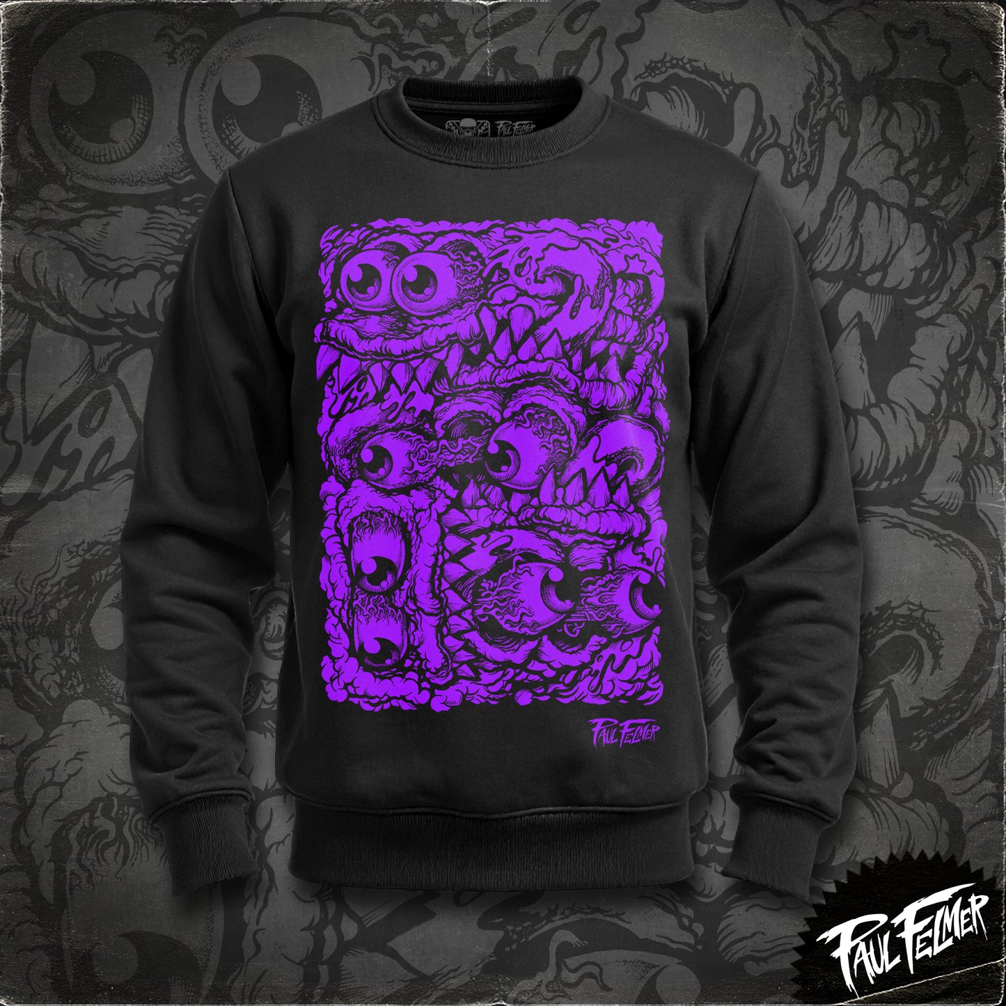 8 OJOS MORADO - Polerón Polo