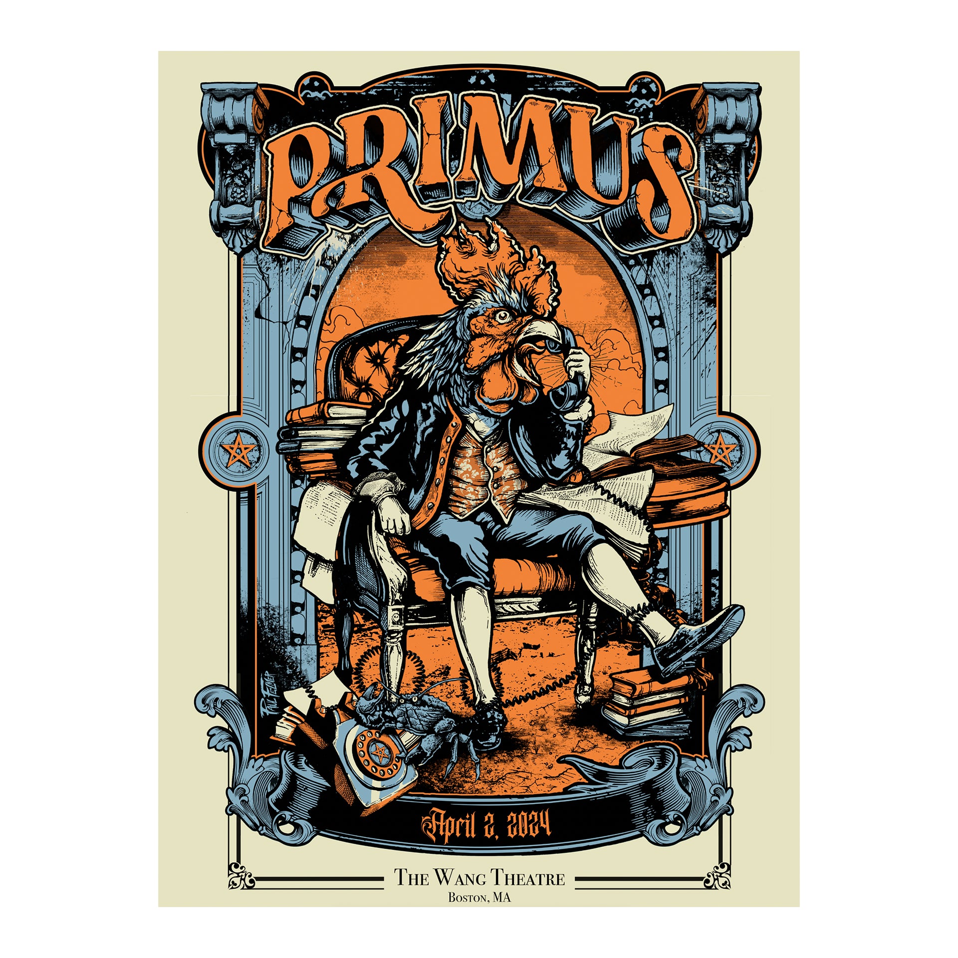 PADRE GALLO (Father Rooster) - Primus Sessanta Tour Boston 2024 - Paul Felmer