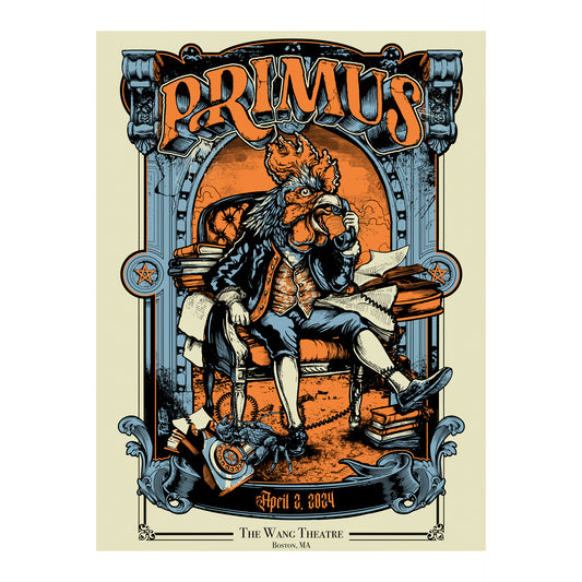 PADRE GALLO (Father Rooster) - Primus Sessanta Tour Boston 2024 - Paul Felmer