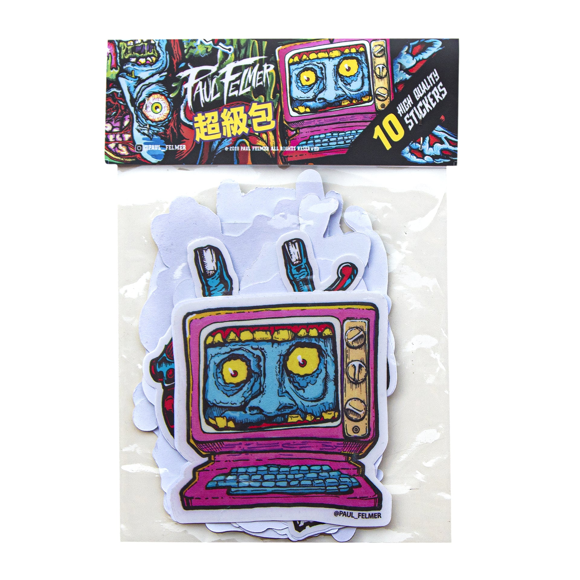 STICKERS PACK VOL.1 - Paul Felmer