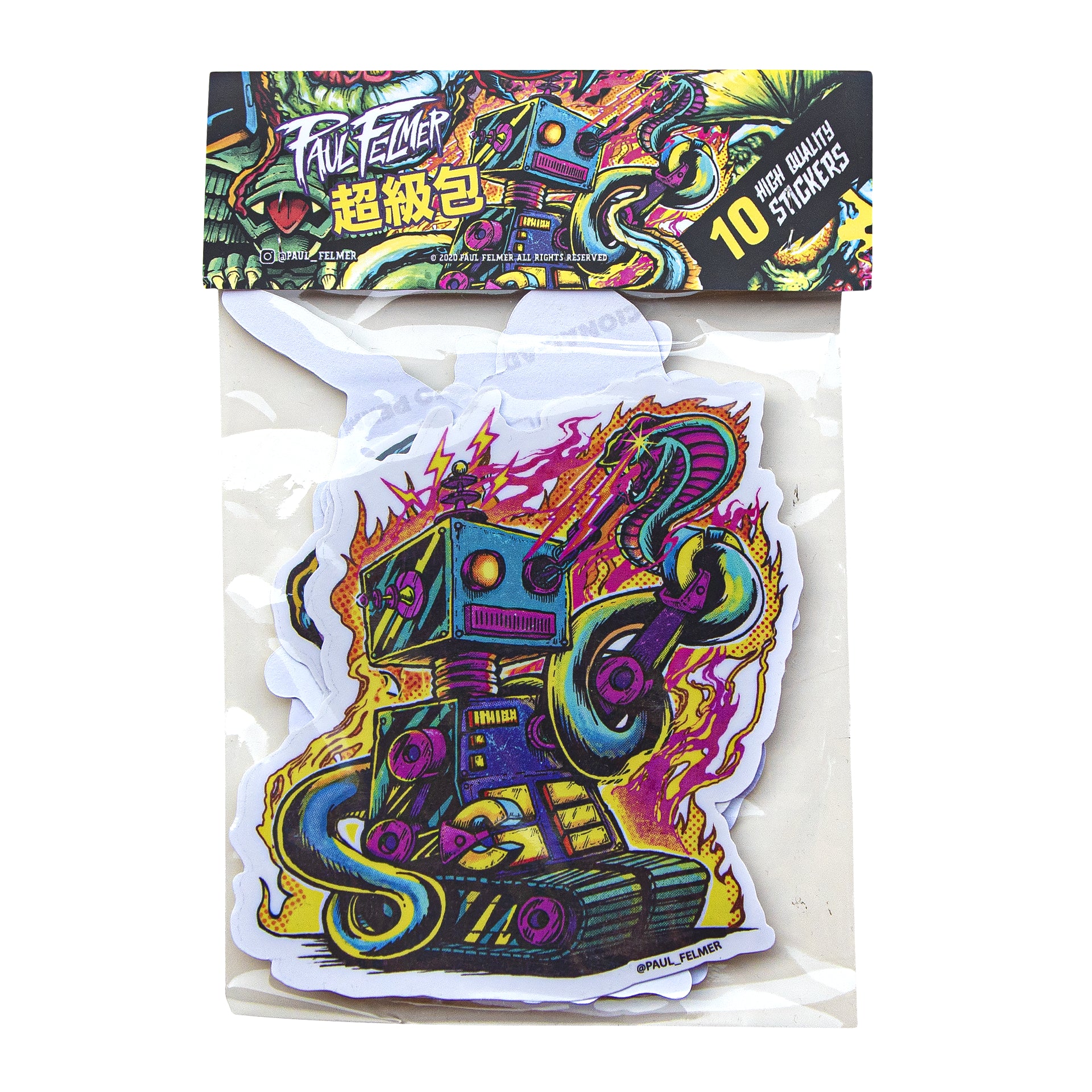 STICKERS PACK VOL.3 - Paul Felmer