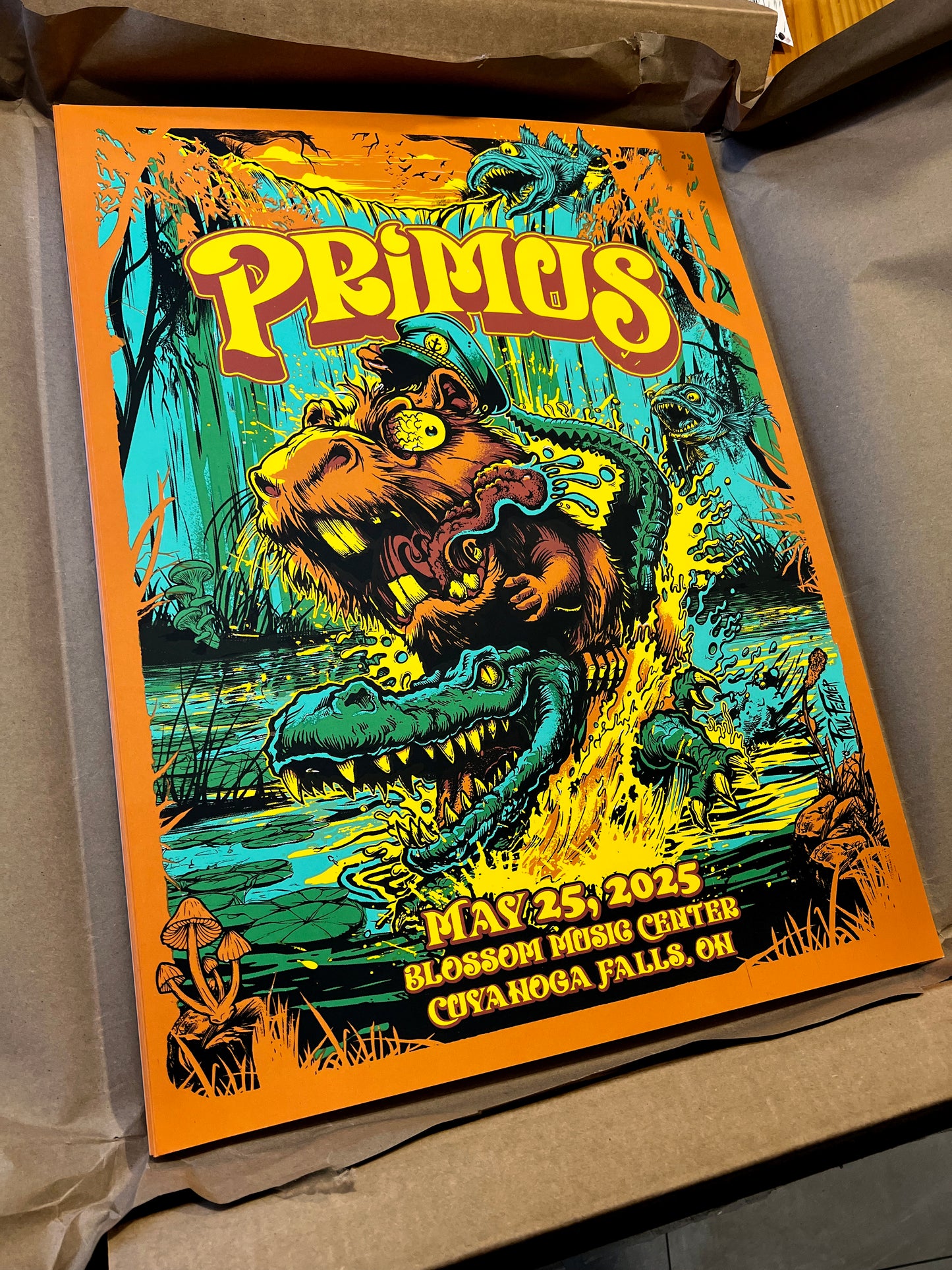 RIDE THE CROCODILE - Primus May 25 Cuyahoga Falls 2025 - Paul Felmer