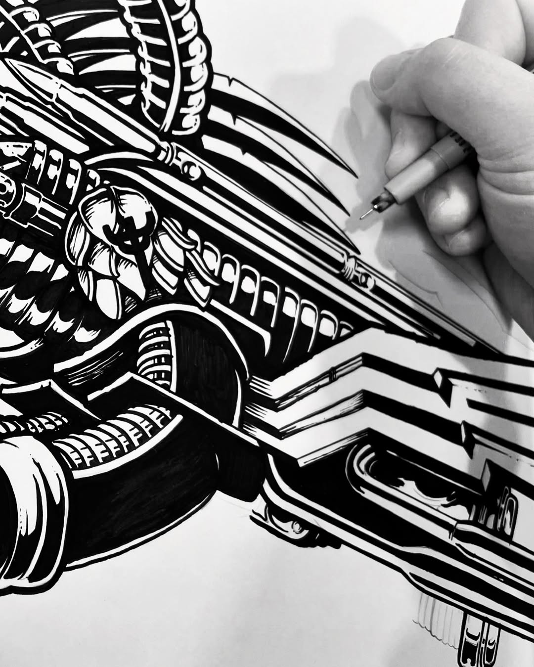 TURBO COCK Print