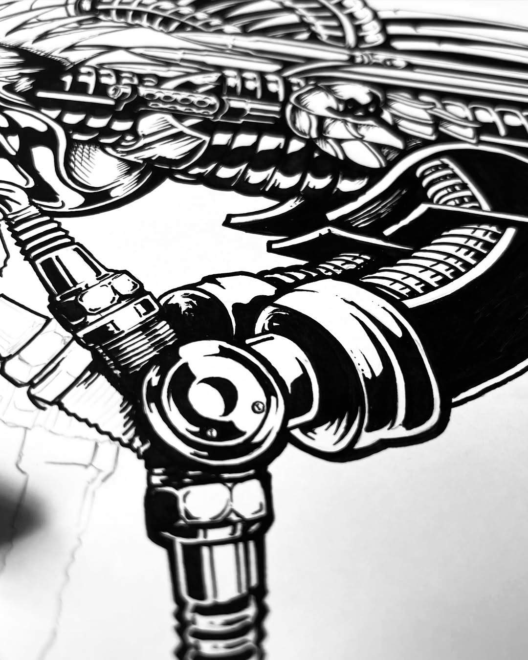 TURBO COCK Print