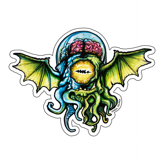 Sticker Engendro — Paul Felmer, vinilo laminado mate