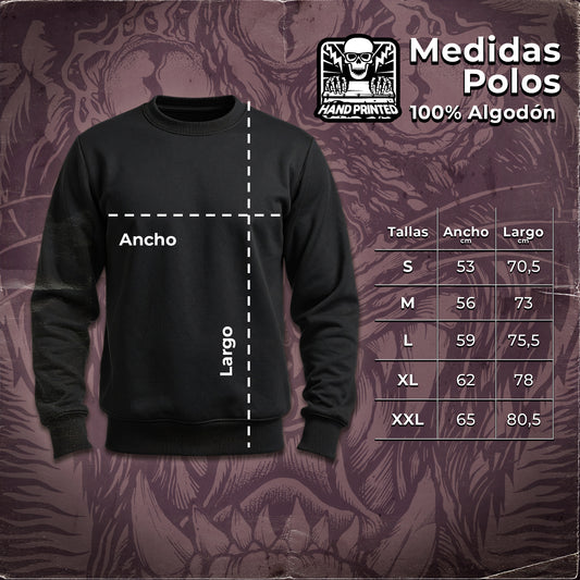 8 OJOS MORADO - Polerón Polo