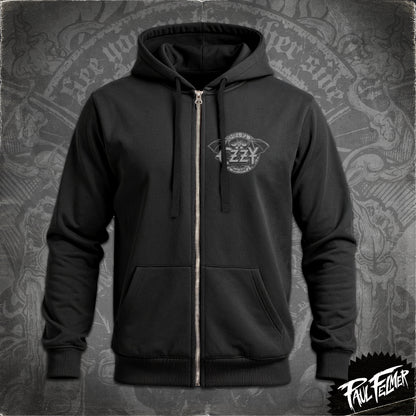 OZZY - Polerón Hoodie Zipper, Gray Edition