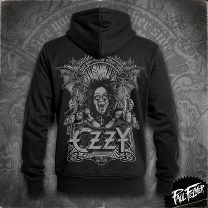 OZZY - Polerón Hoodie Zipper, Gray Edition