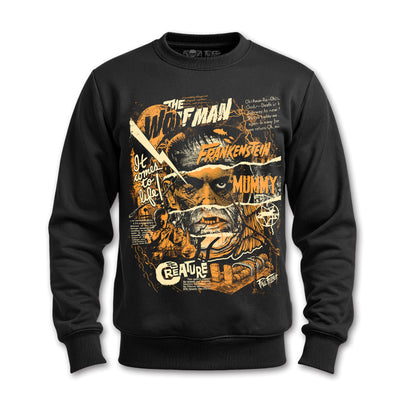 Polerón polo MONSTER MASH fondo blanco — Paul Felmer Chile