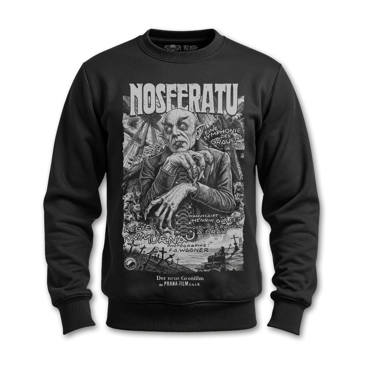 Polerón polo NOSFERATU fondo blanco — Paul Felmer Chile