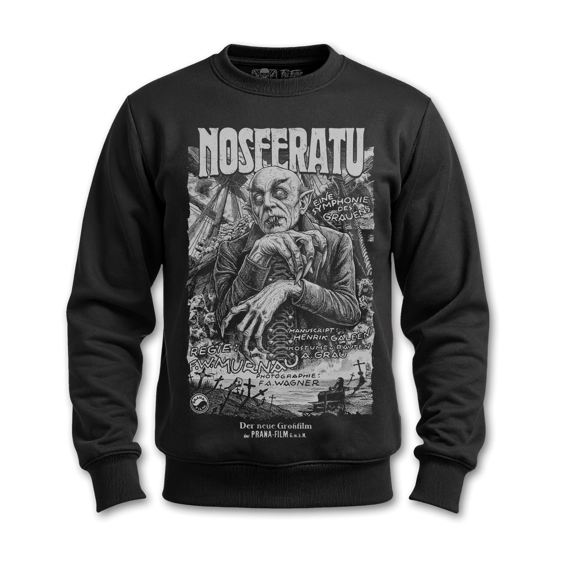 Polerón polo NOSFERATU fondo blanco — Paul Felmer Chile