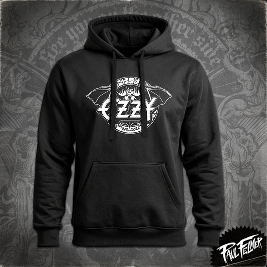 OZZY - Polerón Hoodie, White Line