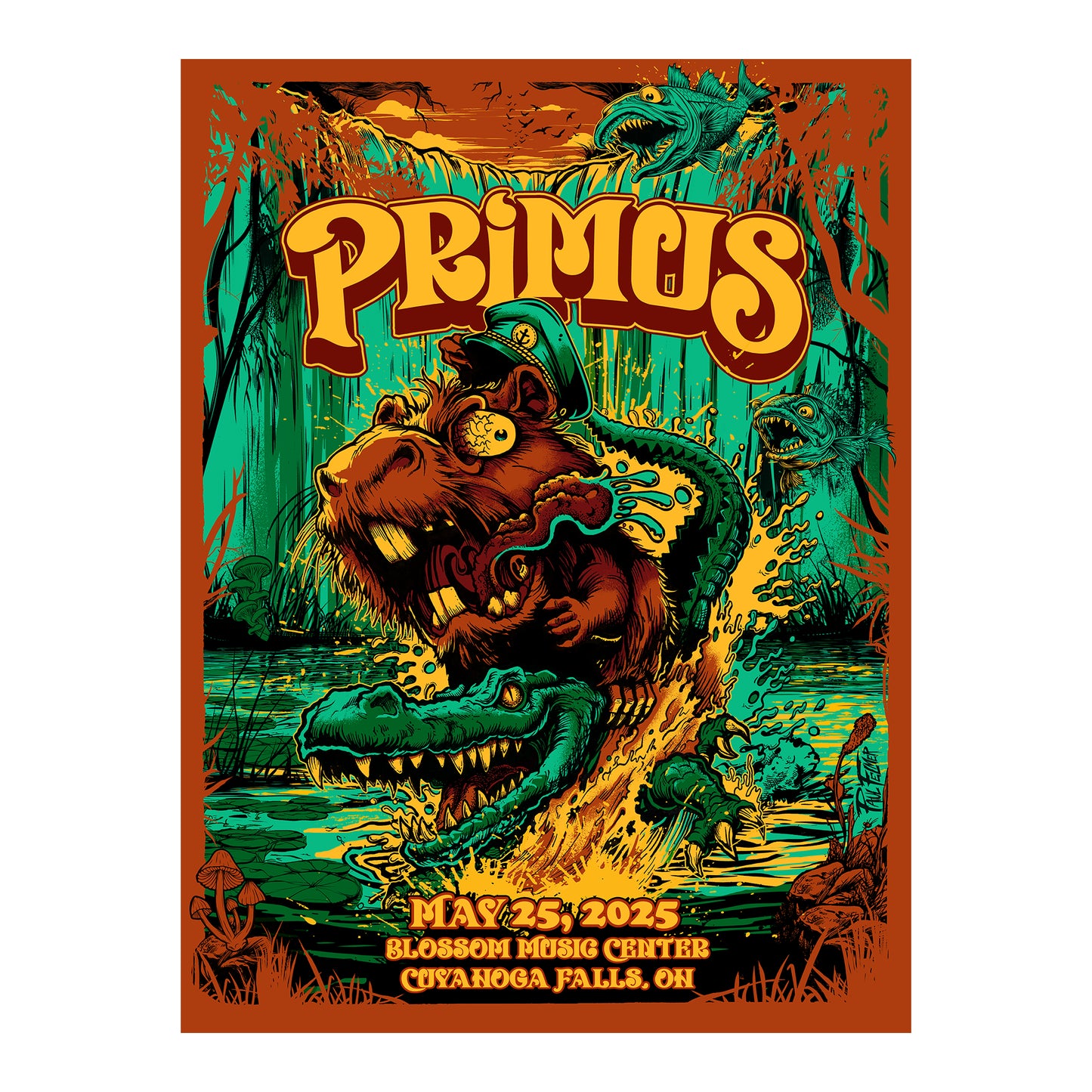 RIDE THE CROCODILE - Primus May 25 Cuyahoga Falls 2025 - Paul Felmer