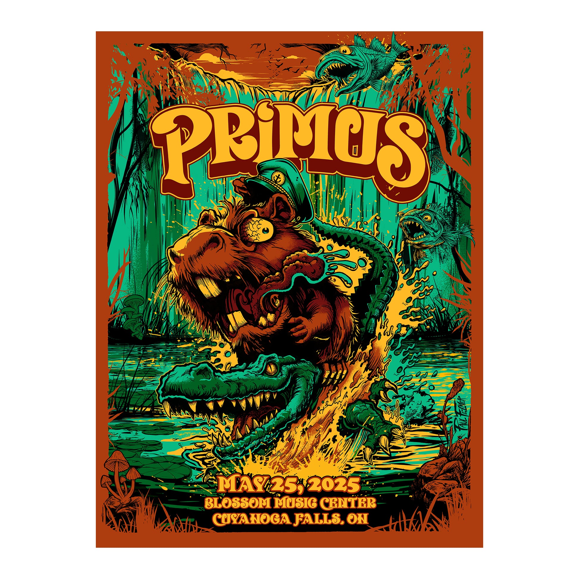 RIDE THE CROCODILE - Primus May 25 Cuyahoga Falls 2025 - Paul Felmer