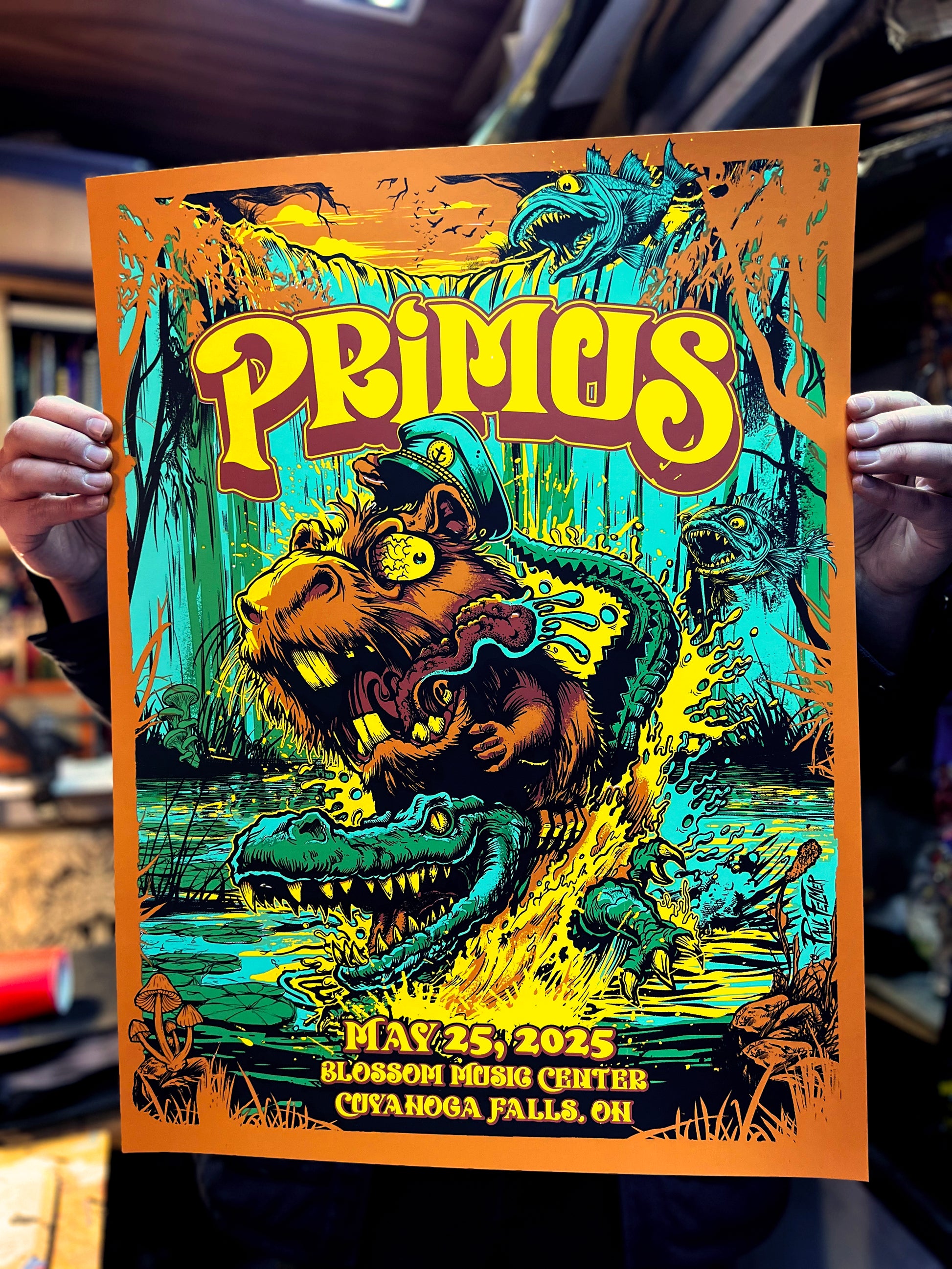 RIDE THE CROCODILE - Primus May 25 Cuyahoga Falls 2025 - Paul Felmer
