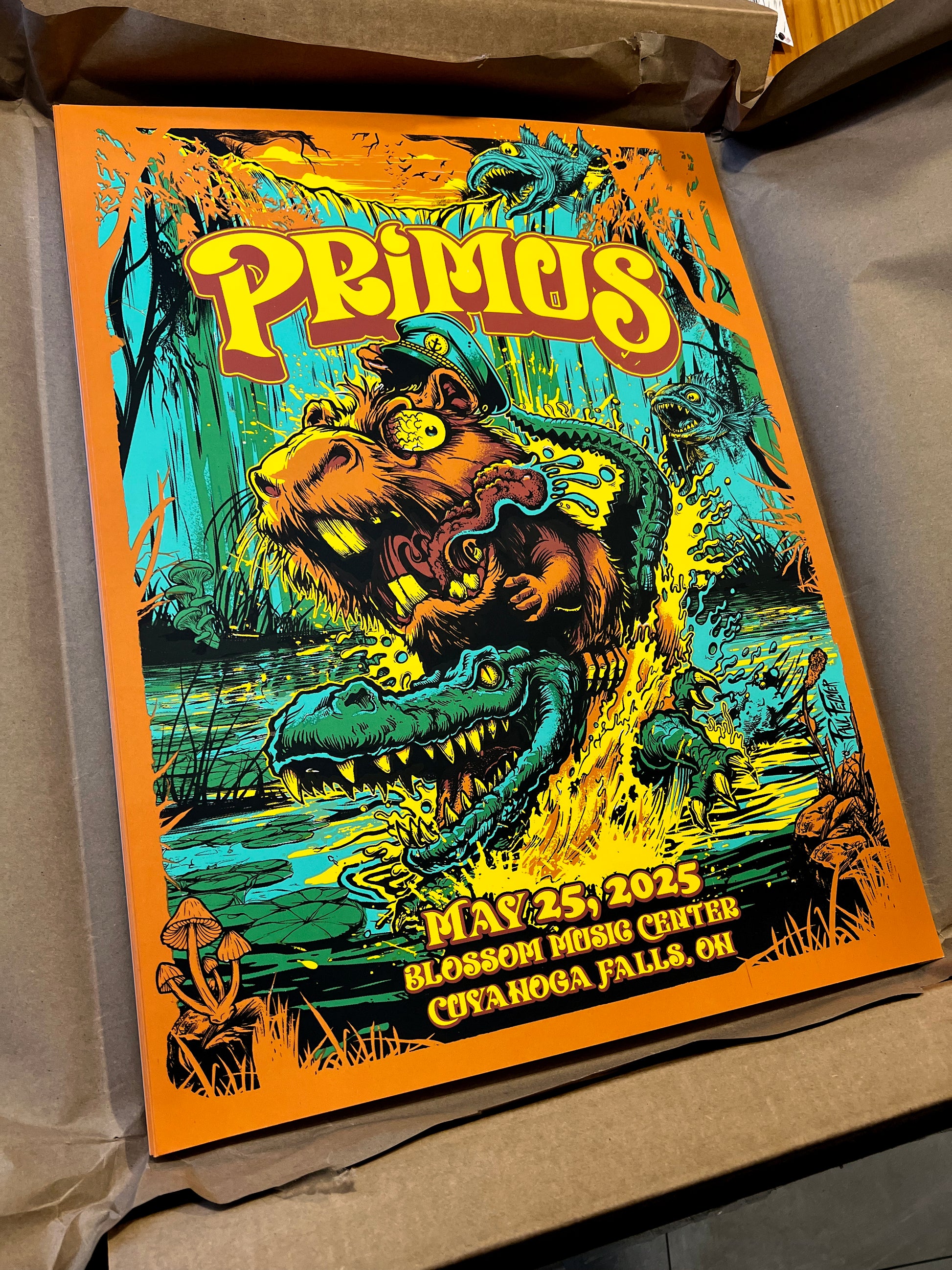 RIDE THE CROCODILE - Primus May 25 Cuyahoga Falls 2025 - Paul Felmer
