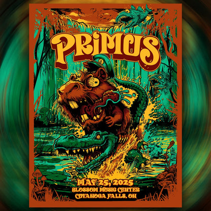 RIDE THE CROCODILE - Primus May 25 Cuyahoga Falls 2025 - Paul Felmer
