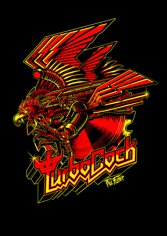 TURBO COCK Print
